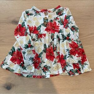 Posh Peanut Emilia Peplum Holiday Blouse